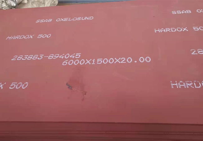 Hardox 500 Abrasion Resistant Metal